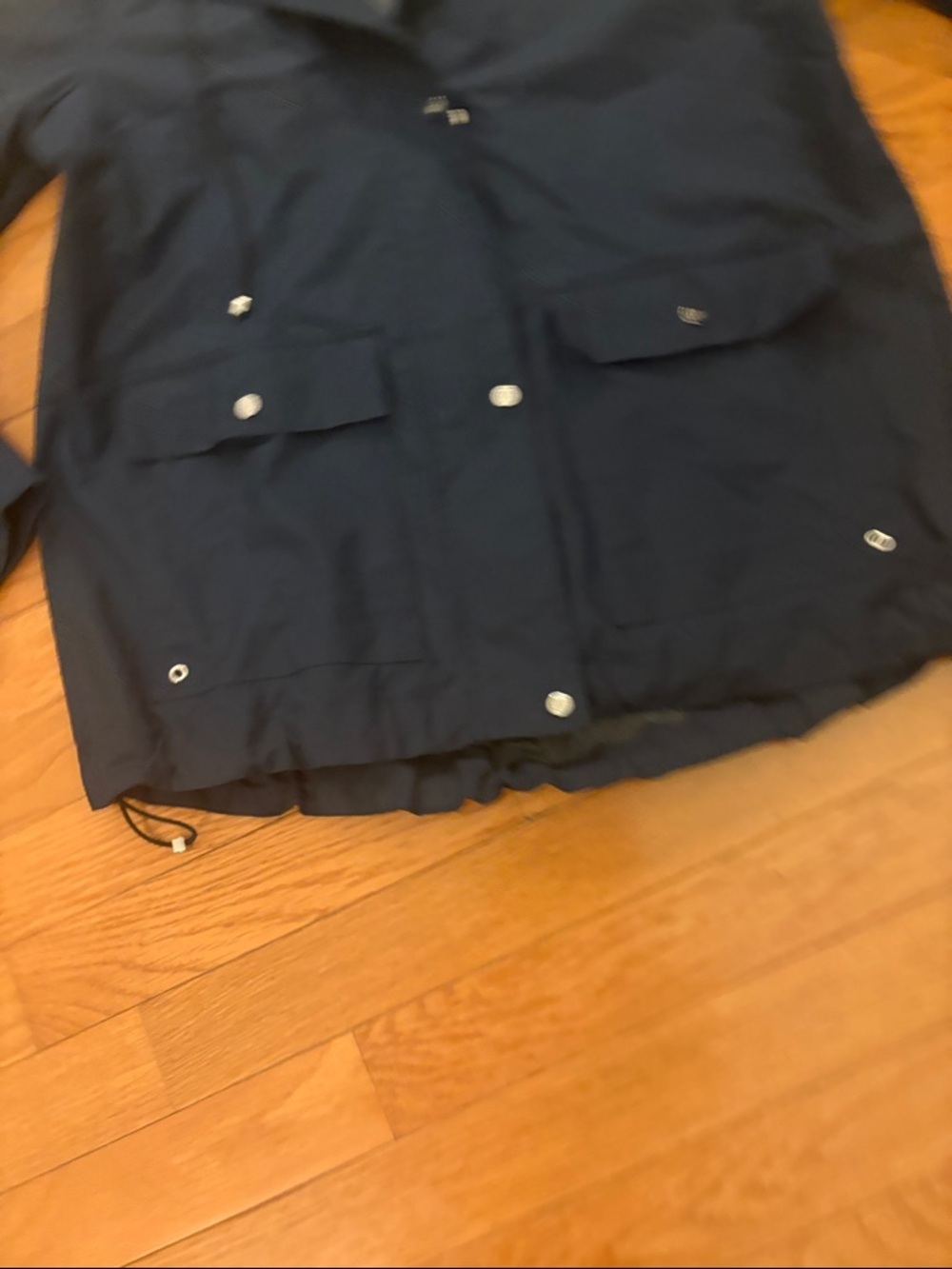 Bernardo Navy Hooded Utility Jacket - Picture 6 of 12